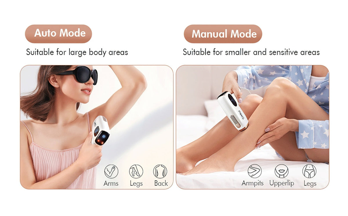 IPL Hair Removal Device 9-Mode Auto Flash for Women & Men – Painless Permanent At-Home Laser Hair Remover for Face Legs Underarms Bikini Line Arms Back Chest Full Body - product image 12