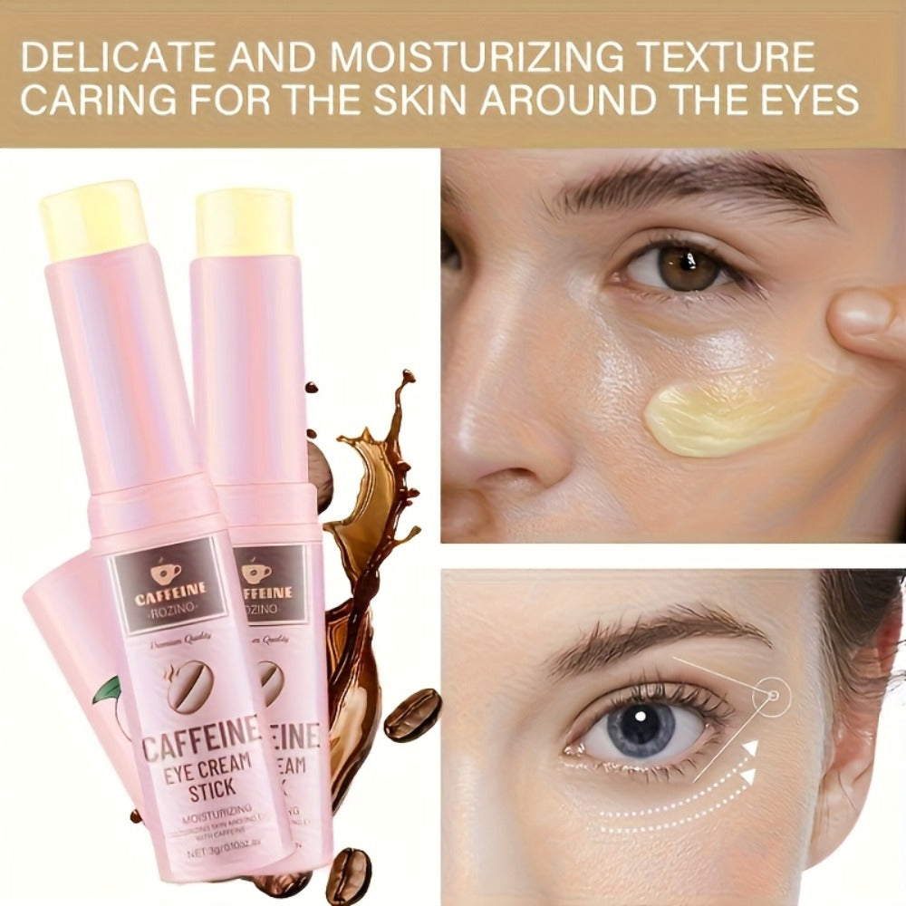 Eye Cream Firming Anti-Aging 2pcs with Caffeine & Ceramide NP — Reduces Dark Circles Puffiness Fine Lines Crow's Feet Lifted Refreshed Under-Eye Look Daily Skincare - product image 10