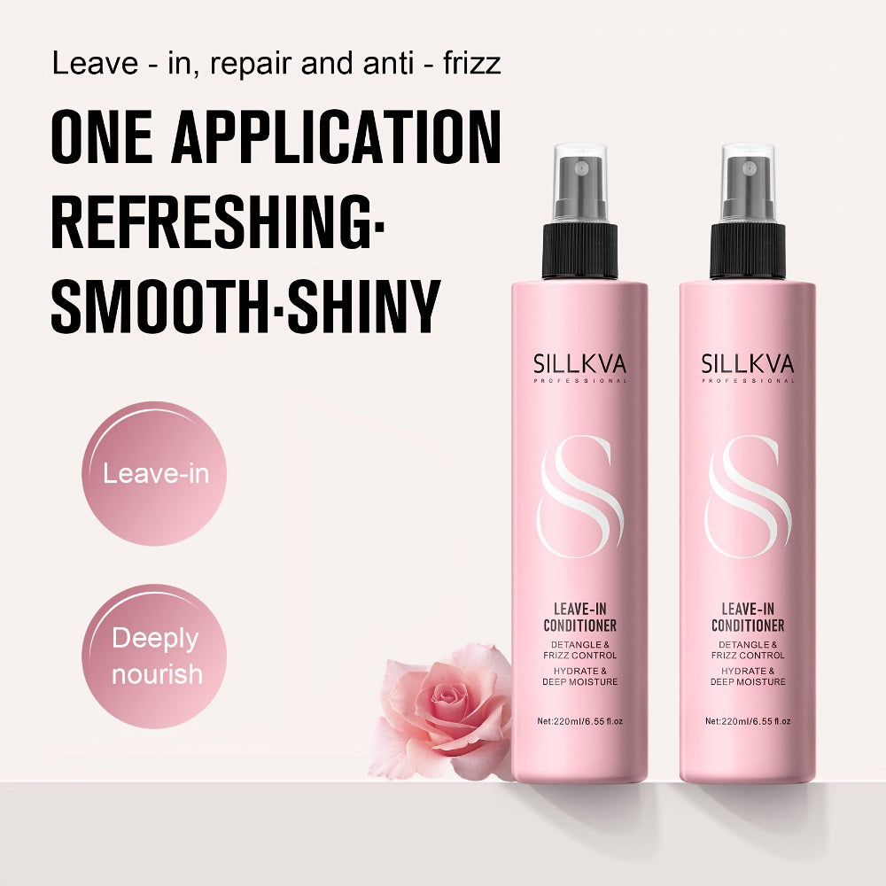 Leave-In Conditioner Spray with Heat Protectant 6.55oz — Deep Conditioning Anti-Frizz No-Rinse Hair Spray, Instant Hydration Shine for Dry Damaged Color Treated All Hair Types Wome - product image 3