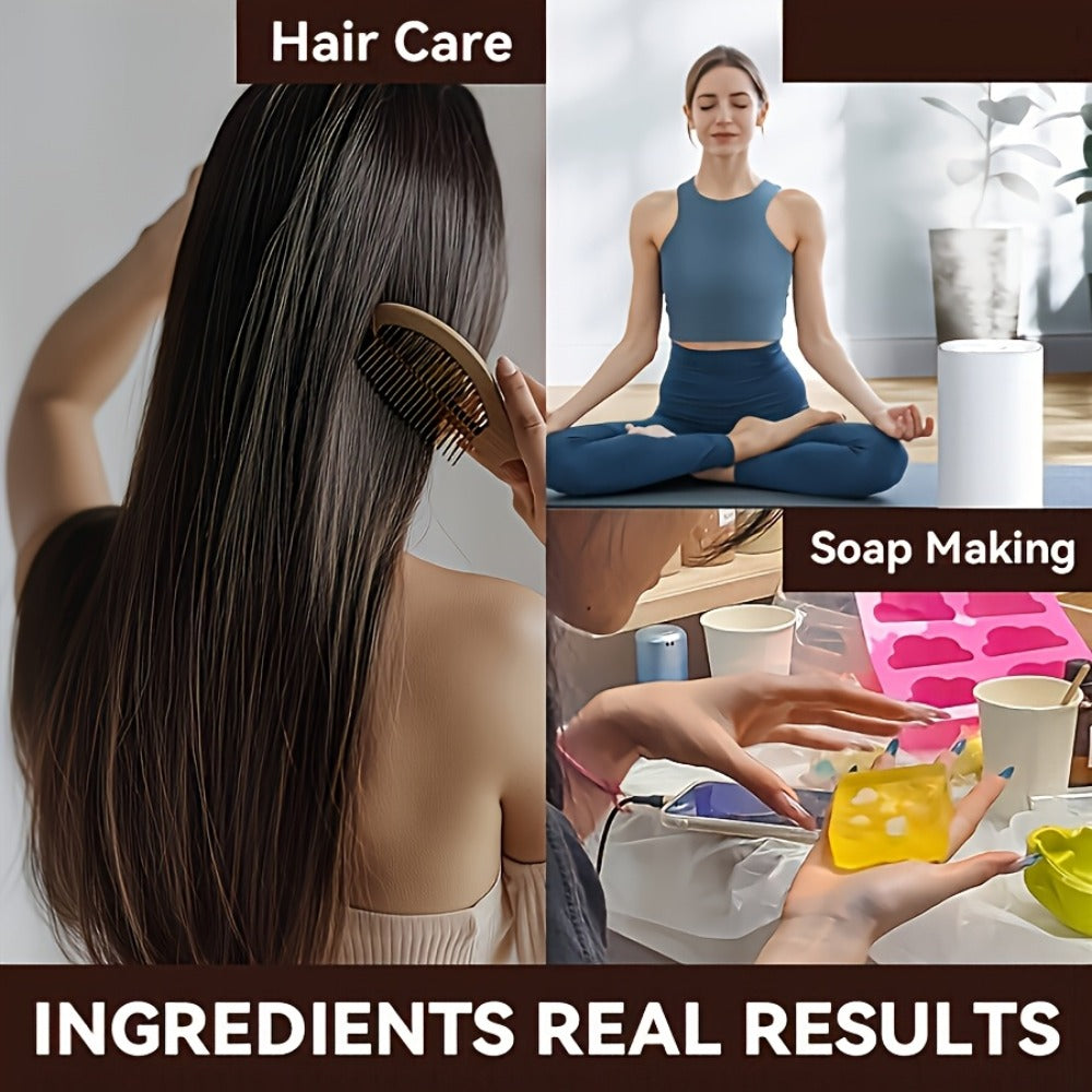 Sandalwood Essential Oil for Hair & Skin Care 30ml / 100ml / Twin Pack — Moisturizing Aromatherapy Oil for Massage, Diffuser & Shower, All Skin & Hair Types - product image 2