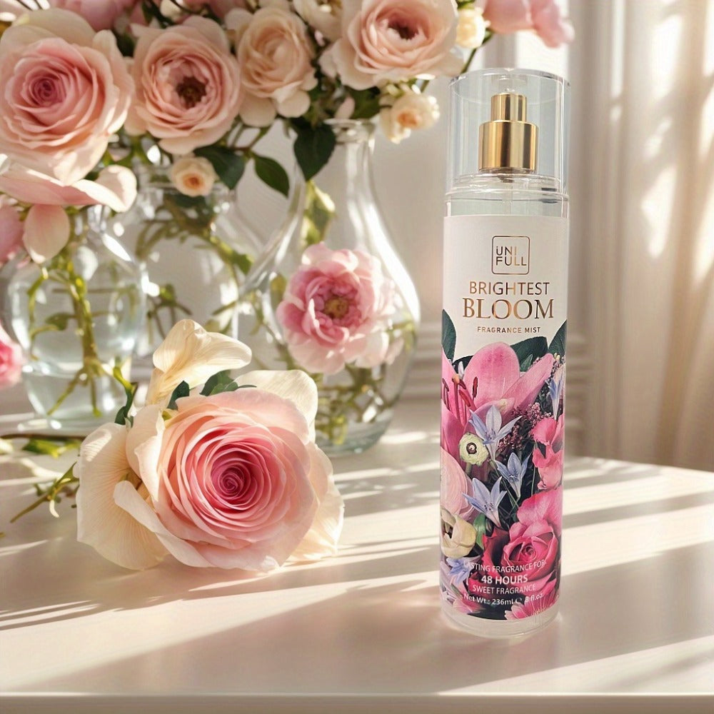 Body Mist Perfume Spray 8oz – 12 Scents Floral Hair & Body Fragrance for Women, Rose, Cherry Blossom, Beach, Long-Lasting Light Scent, Unisex Daily Wear Gift - product image 13