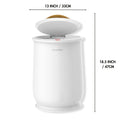 Electric Towel Warmer Bucket Ultra Large Capacity Fits Two 40x70 Towels ETL FCC Certified 1-Min Heat Auto Shut-Off Silent Spa Bathroom Heater Lavender Disc Gift - product image 21