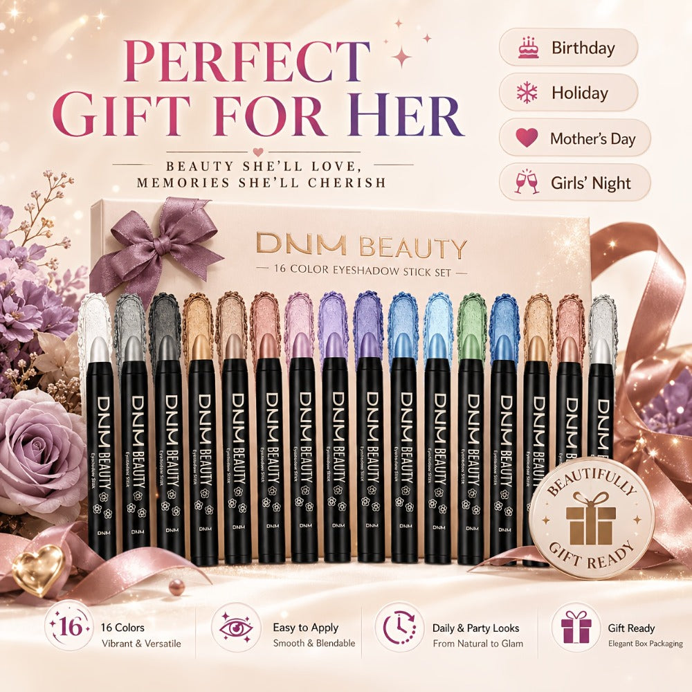 Highly Pigmented Eyeshadow Stick Set 16 Colors Waterproof Matte & Shimmer Eye Makeup Pencil Kit — Blendable Crease-Proof Long-Lasting Eye Crayon for Women Beginners Daily & Glam Lo - product image 4