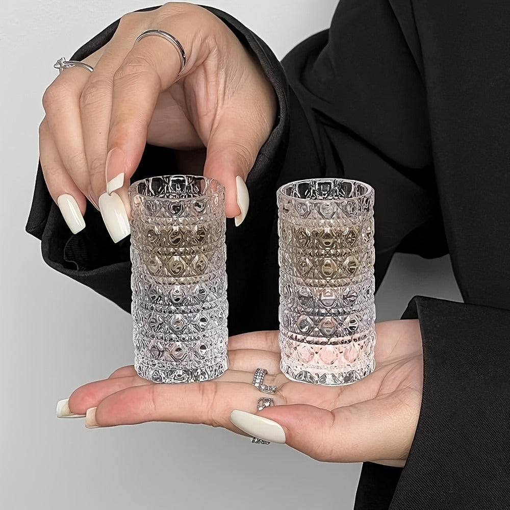 Shot Glass Set Diamond Engraved – Whiskey Vodka Tequila Glasses for Parties Weddings Home Bar Entertaining Reusable Barware Gift - product image 8