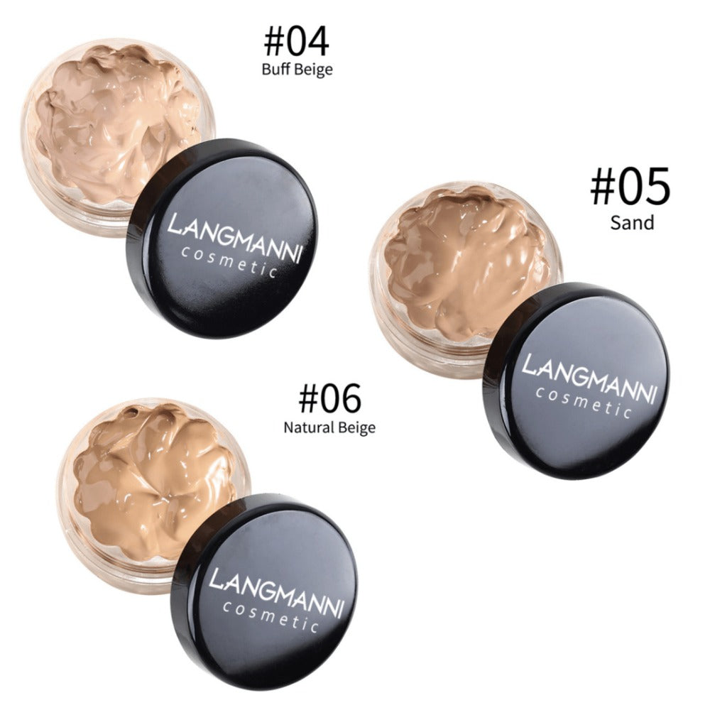 Full Coverage Concealer Set 3-Piece Waterproof Cream Foundation | Covers Dark Circles Eye Bags Blemishes Freckles | 12 Shades Blendable Contour & Highlight Makeup Kit for All Skin  - product image 5