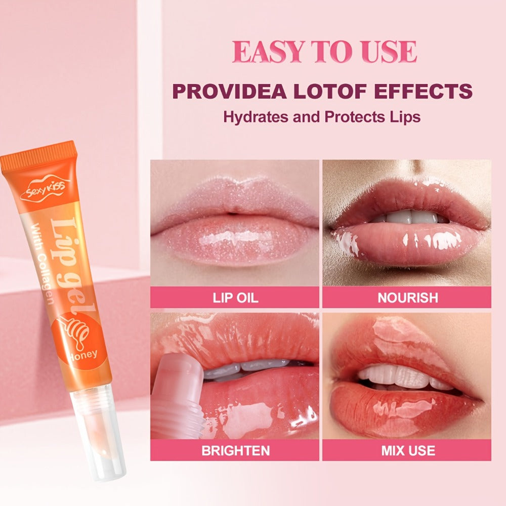 Lip Balm Set 24 PCS Luxury Gift Box Moisturizing Glossy Lip Gel Collection Hydrating Healing Chapped Lips Long Lasting Nourishing Lip Care Kit for Women Girls Birthday Christmas Va - product image 2