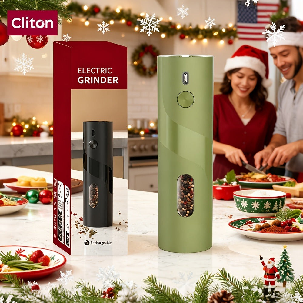Electric Salt and Pepper Grinder Set – Rechargeable Automatic Mills with LED Light, Adjustable Coarseness & 3.72oz Capacity for Home Kitchen, BBQ, Restaurant & Outdoor Entertaining - product image 5