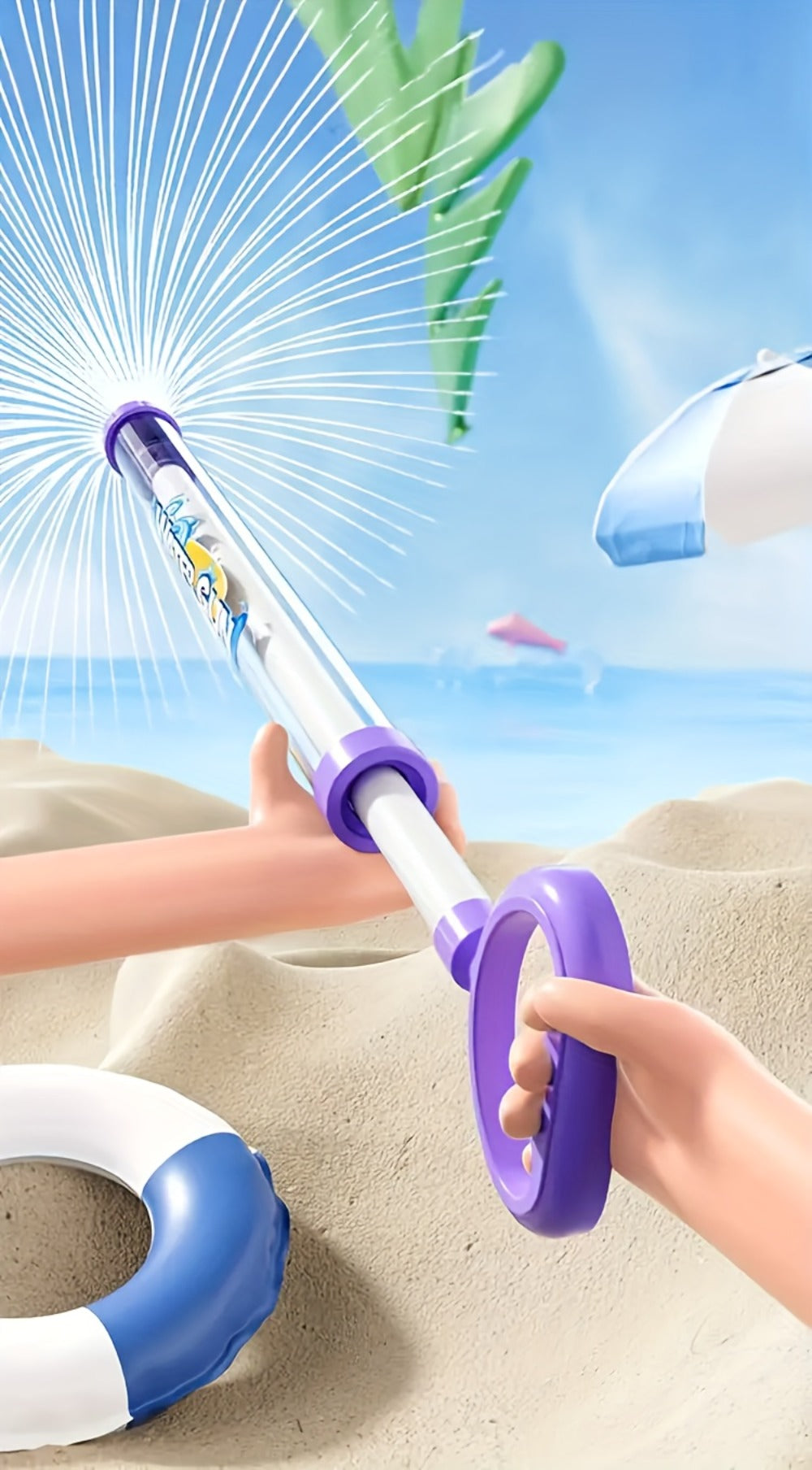 Fireworks Shape Water Gun Toy Set 3 or 6 Pack Squirt Blasters for Kids Pool Beach Backyard Party Summer Water Fight Birthday Gift Boys Girls Ages 3 Plus for - product image 12