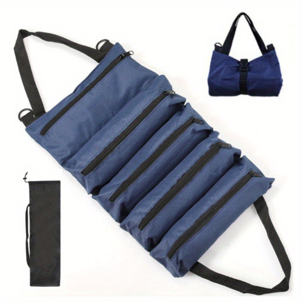 Collapsible Tool Bag Organizer for Hardware Storage | Foldable Tool Kit Bag for Carpentry Electricians Automotive Repairs Outdoor | Portable Buggy Bag Easy Transport - product image 10