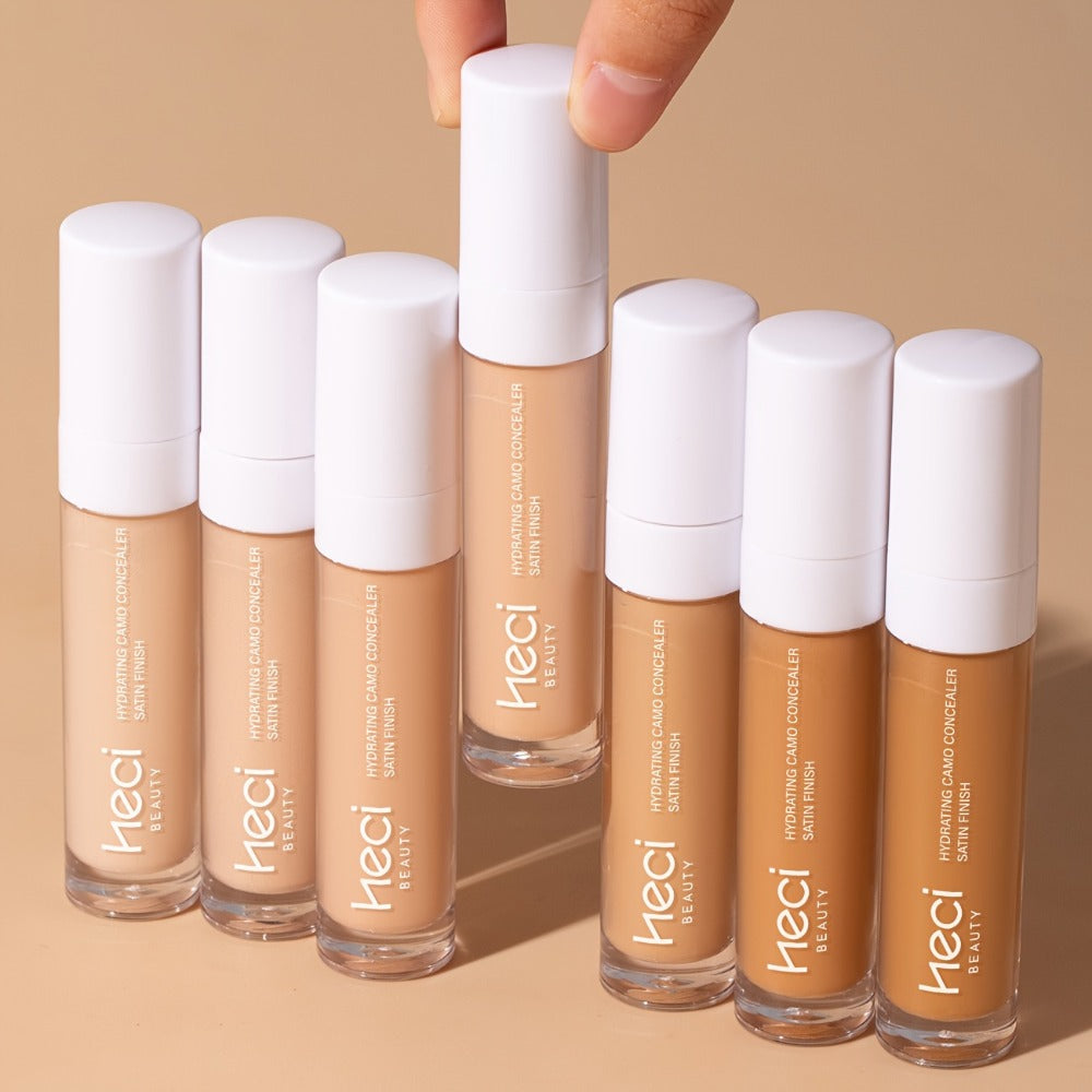 Liquid Concealer and Contour Stick Set 2 Pcs Buildable Coverage Hydrating Pore Minimizing Long-Lasting for Blemishes Dark Circles All Skin Types Flawless Finish - product image 15