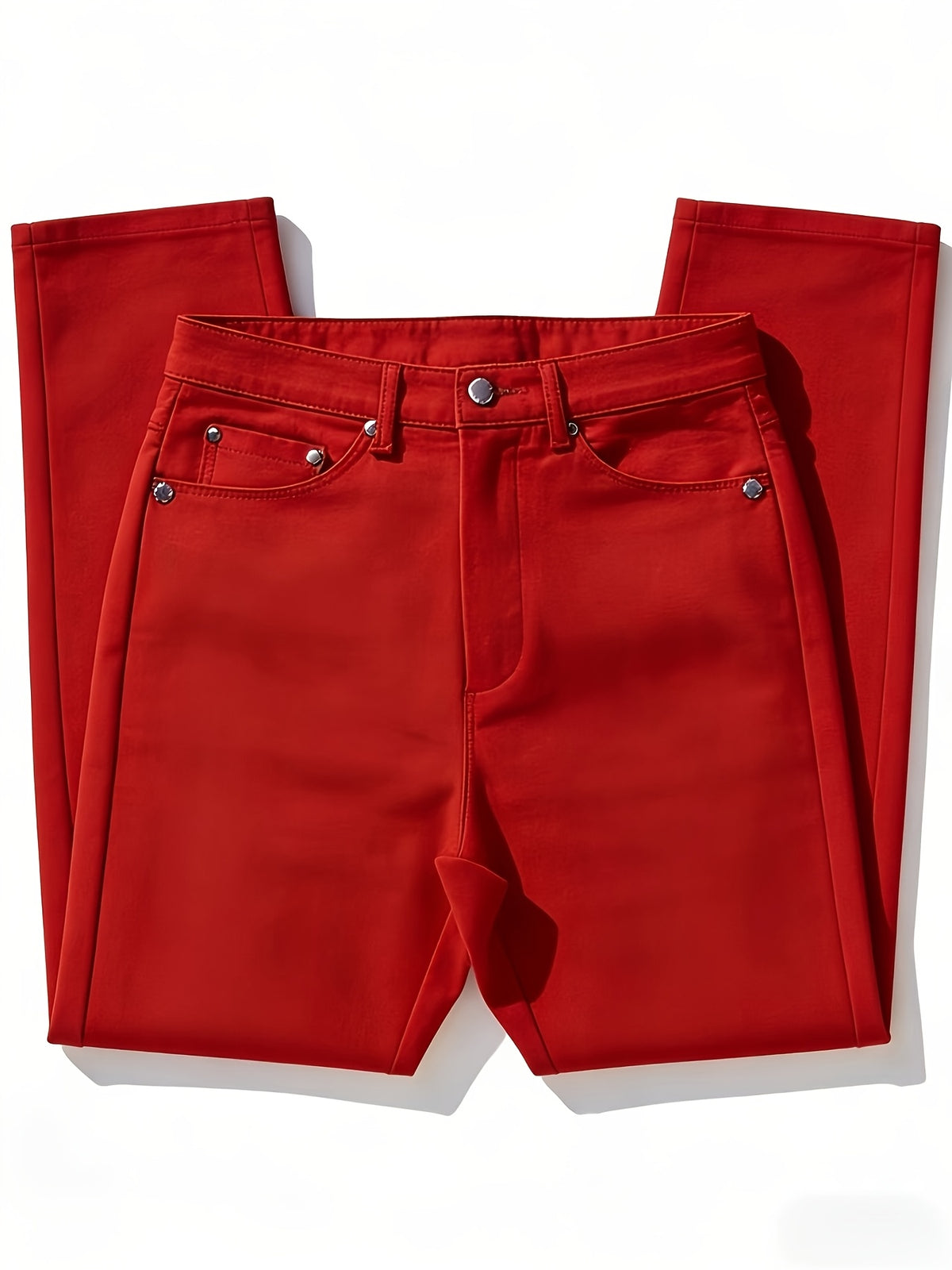 Women's Stylish Slim-Fit Jeans Made from Stretchy Material, Perfect for Casual Outings and Suitable for Any Season - product image 6