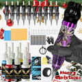 Tattoo Gun Kit Complete Set GOLDPLUME Cordless Rotary Machine 1500mAh Power Supply 10 Needles 7 Inks Full Supplies for Beginners & Professional Artists - product image 11