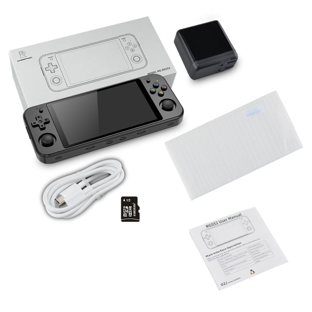 Anbernic RG552 Handheld Game Console Dual OS Android Linux Retro Emulator 5.36-Inch IPS 1920x1152 RK3399 4GB RAM HDMI USB 3.0 Active Cooling for Everyday Use - product image 2