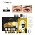 Lash Lift Kit & Brow Lamination Tint Set — 2-in-1 Eyelash Perm & Eyebrow Lamination with Black Brown Tint Dye, 4-6 Week Long-Lasting Results, DIY Home or Salon Use, Complete Beauty - product image 24