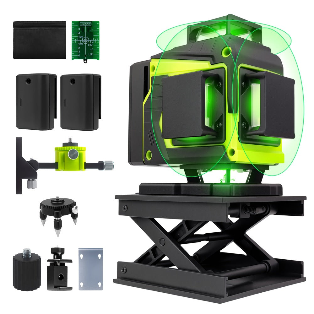 Laser Level Self Leveling 100ft 30m Two Line 360 Degree Magnetic Base Manual Pulse Mode Adjustable Brightness for Construction Tile Flooring Picture Hanging DIY Home Projects - product image 3