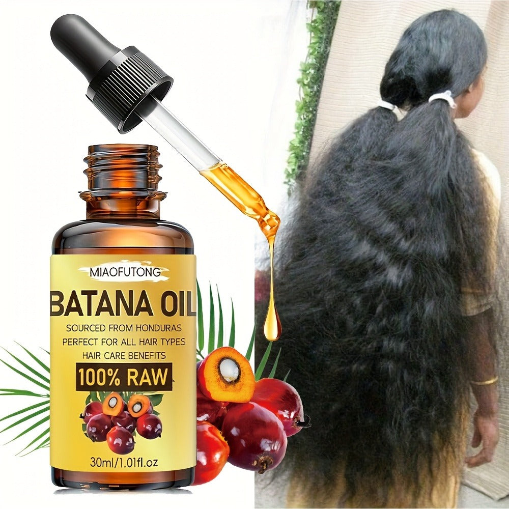 Batana Oil 30ml Cold-Pressed — Multi-Use Hair Growth & Scalp Strengthening Oil for Hair, Eyelashes & Eyebrows | Repairs Damage, Soothes Dry Scalp & Adds Shine | All Hair Types Unis - product image 8