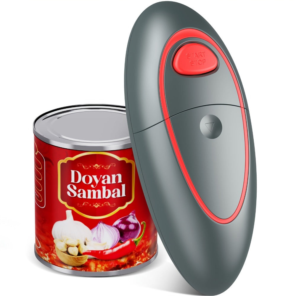 Electric Can Opener One-Touch Automatic – Smooth Edge Battery Operated Handheld Opener for All Can Sizes, Best Kitchen Gadget for Seniors, Arthritis & Weak Hands, Great Gift Idea - product image 18