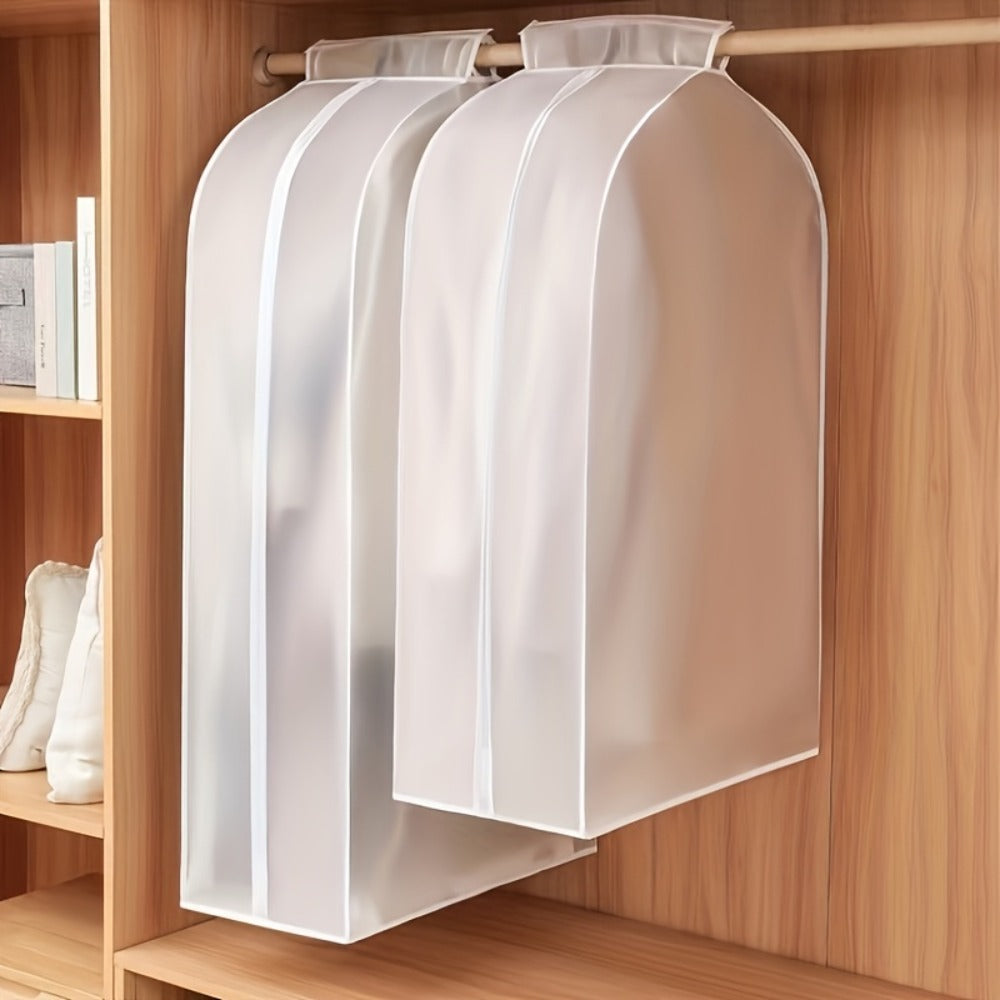Garment Bag Clothes Dust Cover - Translucent PEVA Waterproof Hanging Storage Bag for Coat Dress Suit, Thickened Washable, Multiple Sizes - product image 10
