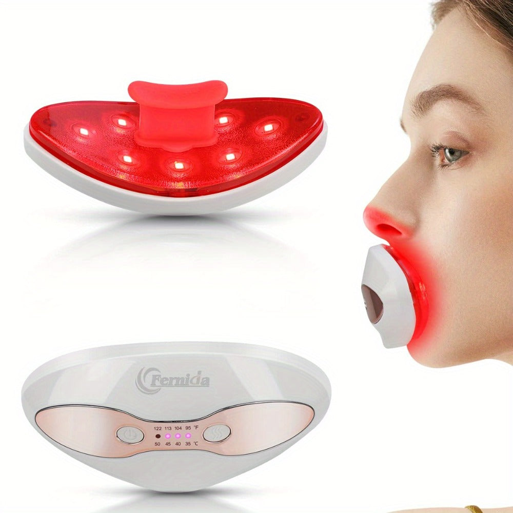 Lip Plumper Device for Women – Electric Lip Shaper & Trainer with 4 Adjustable Heating Temperatures for Fuller, Plumper Lips, Portable Beauty Tool Gift - product image 5