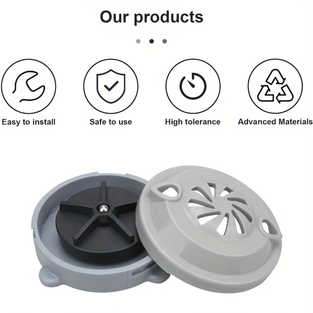 Pipeless Jet Motor Replacement for Pedicure Spa Chair - Magnetic Jet Head with Propeller & Cap, Model P153, Compatible with LURACO & Most Pedicure Bowls, Nail Salon Equipment Part - product image 2