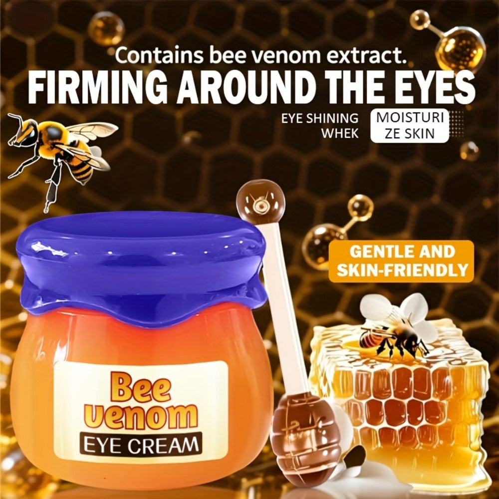Bee Venom Eye Cream 5 Pack Instant Lifting Firming Anti-Aging Under Eye Treatment - Dark Circles Puffy Eyes Eye Bags Wrinkles Antioxidant Formula for Women All Skin Types - product image 8