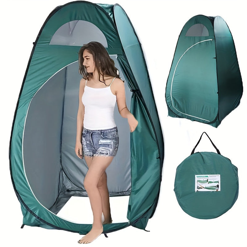 Pop-Up Privacy Shower Tent & Outdoor Changing Room | Waterproof Portable Camping Toilet Tent for Hiking Beach Fishing Backpacking, Instant Setup Dressing Room - product image