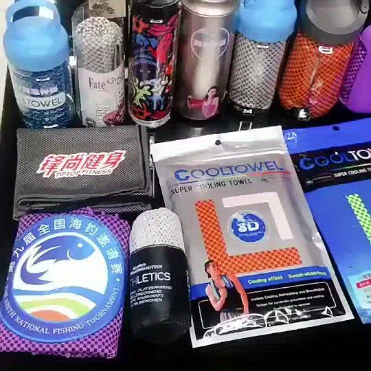 Soft Breathable Sport Towels for Neck & Face with Carabiner Clips & Carry Bag, Multi-Color Chilling Towels for Running, Yoga, Climbing, Gym & Travel | Neck - product image 8