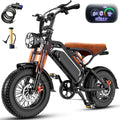 Electric Mountain Bike 749W Motor 48V 13AH Battery Full Suspension Fat Tire Off-Road E-Bike 27.9MPH Max Speed 5-Speed LED Display Adult Electric Bicycle All - product image