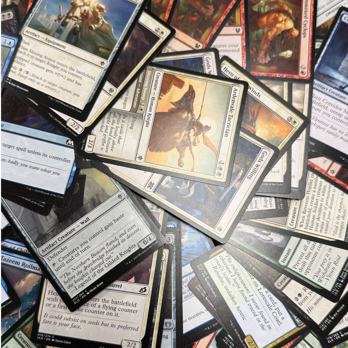 Magic The Gathering 100 Card Bundle – 85 Assorted + 10 Land + 5 Foil Holographic Cards – Authentic MTG Variety Lot – Gift for Deck Builders, New Players - product image 2