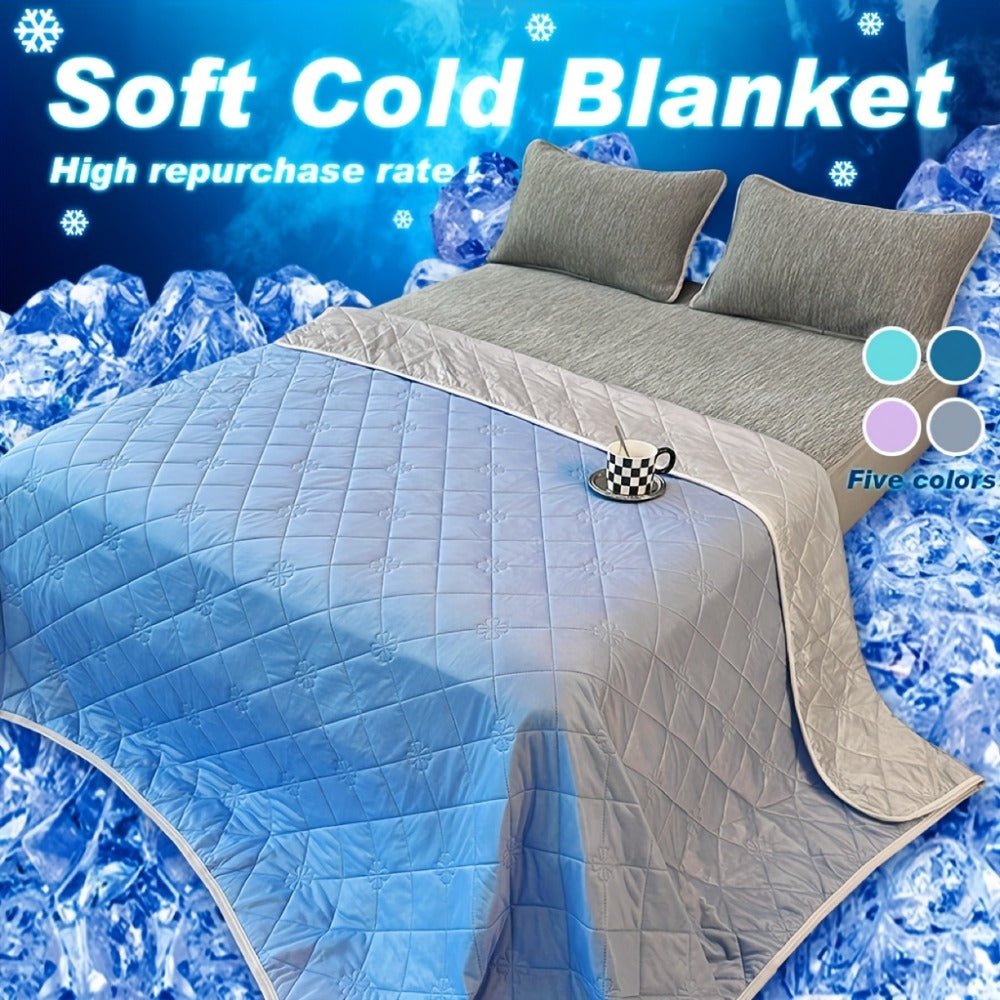 Cooling Blanket for Hot Sleepers – Lightweight Knit Acrylic Throw Blanket, Breathable Air-Cooled Comforter for Summer, Soft Moisture-Wicking Blanket in Throw Twin XL Queen King, Sk - product image 4