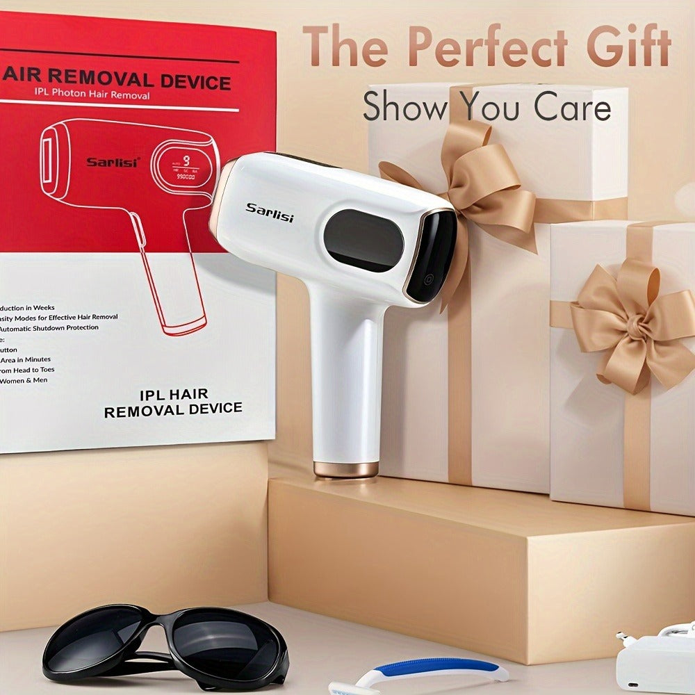 IPL Hair Removal Device 9-Mode Auto Flash for Women & Men – Painless Permanent At-Home Laser Hair Remover for Face Legs Underarms Bikini Line Arms Back Chest Full Body - product image 9
