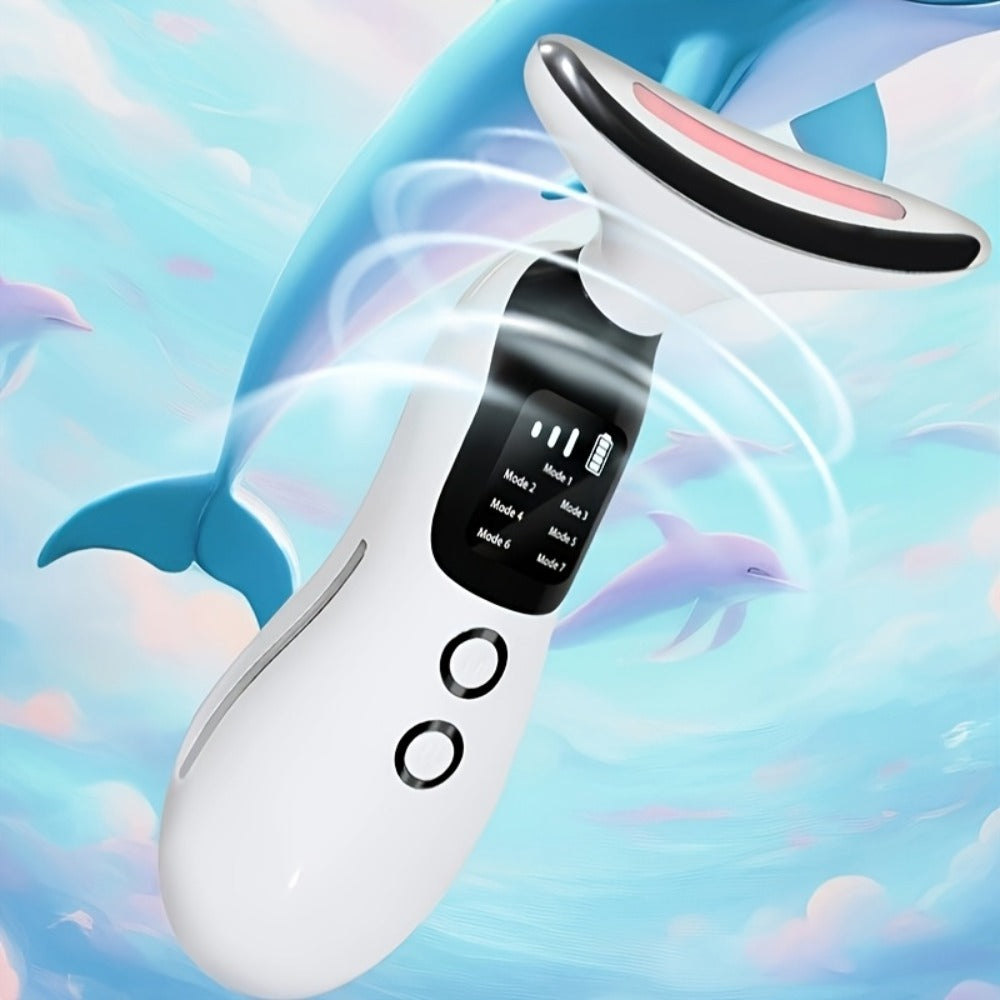 7-in-1 Neck Beauty Device with Base – Multi-Functional Skincare Tool, USB Rechargeable, Anti-Aging Neck Firming & Lifting, Mother's Day Gift for Women - product image 5