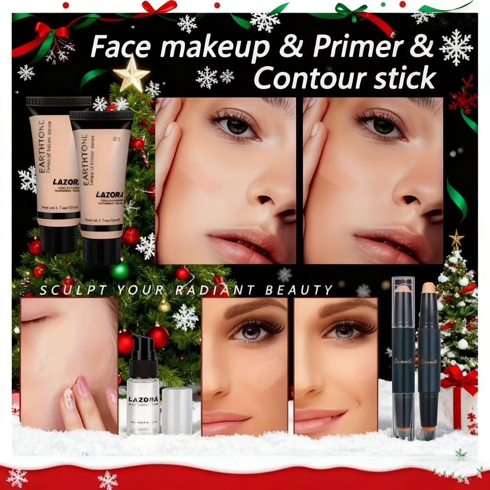 18-Color Eyeshadow Makeup Kit for Teens & Beginners — All-in-One Bundle with Lip Gloss & Brush, Complete Starter Beauty Set, Gift for Girls Women Makeup Lovers, All Skin Tones - product image 6