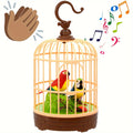 Chirping & Wing-Fluttering Parrot, Interactive Sound-Responsive Animal Toy, Battery Powered, Birthday Christmas Gift for Kids Boys Girls – Mini Voice-Activated - product image 11