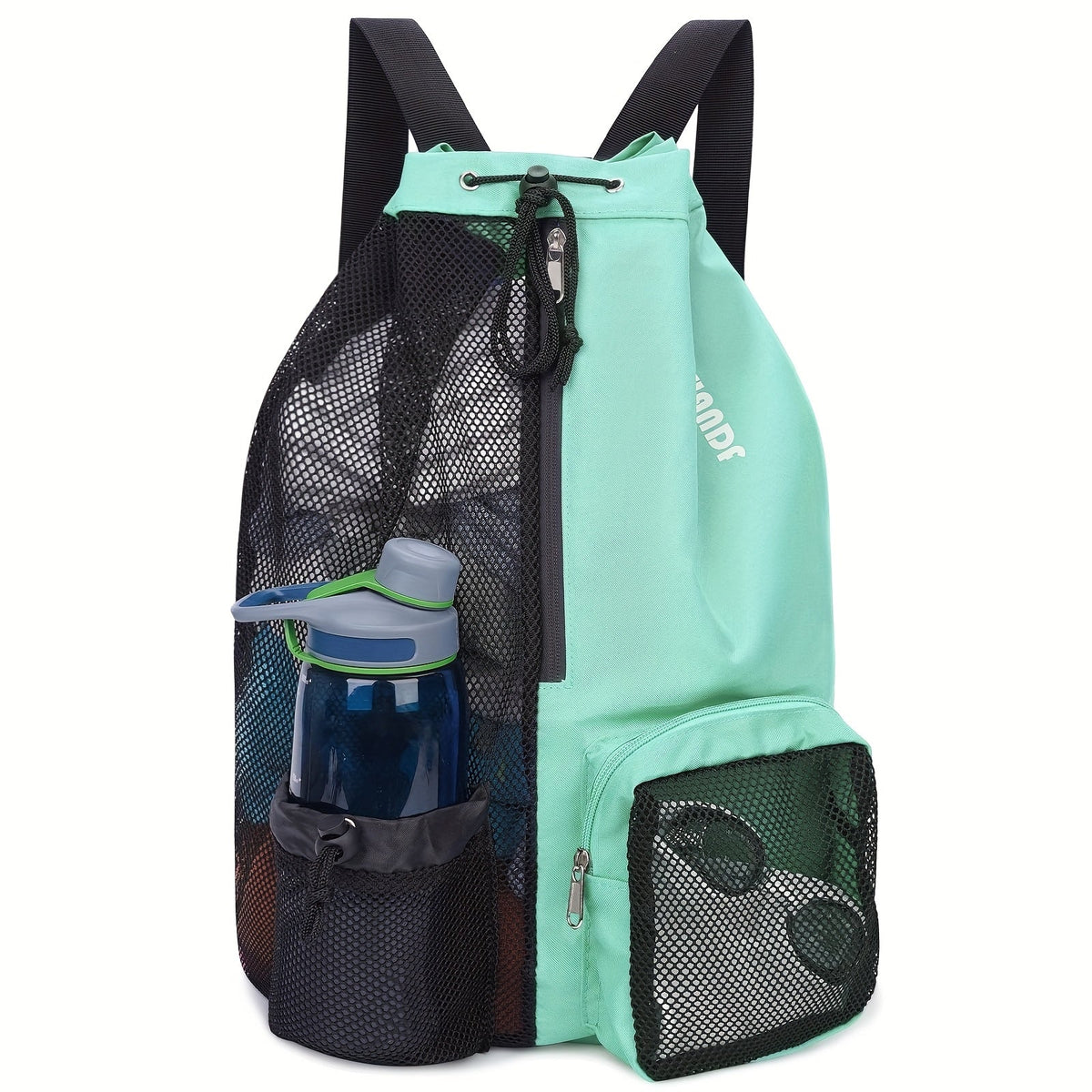 Quick-Dry Sports Backpack with Wet Pocket for Swimming, Gym & Beach, Lightweight Travel Bag for Women & Men, Adjustable Drawstring, 8 Colors – Mesh Drawstring Swim Bag