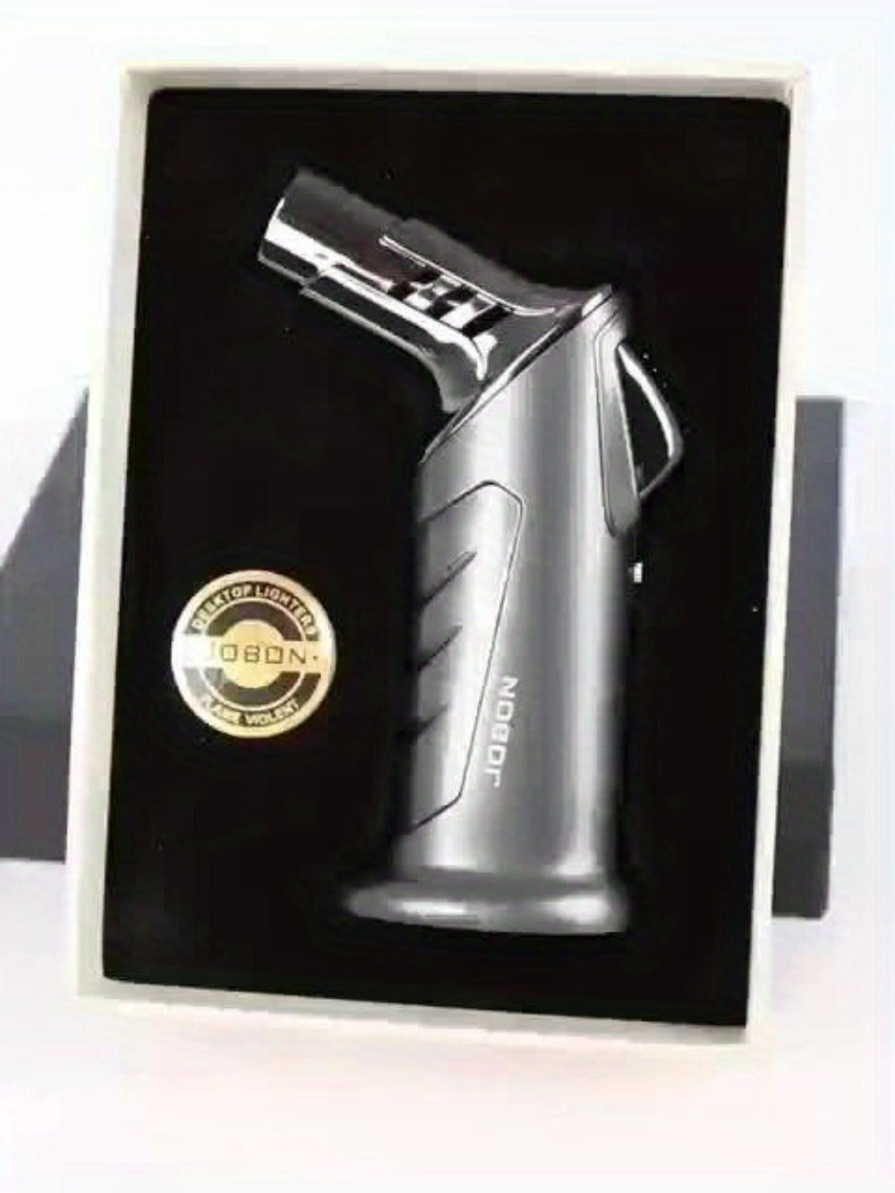 Butane Torch Lighter Gift Set 2500°F, Refillable with Safety Lock & Adjustable Flame, High-Temperature Kitchen Cooking Camping Outdoor Torch, Gift Box Included, Gas Not Included - product image 11