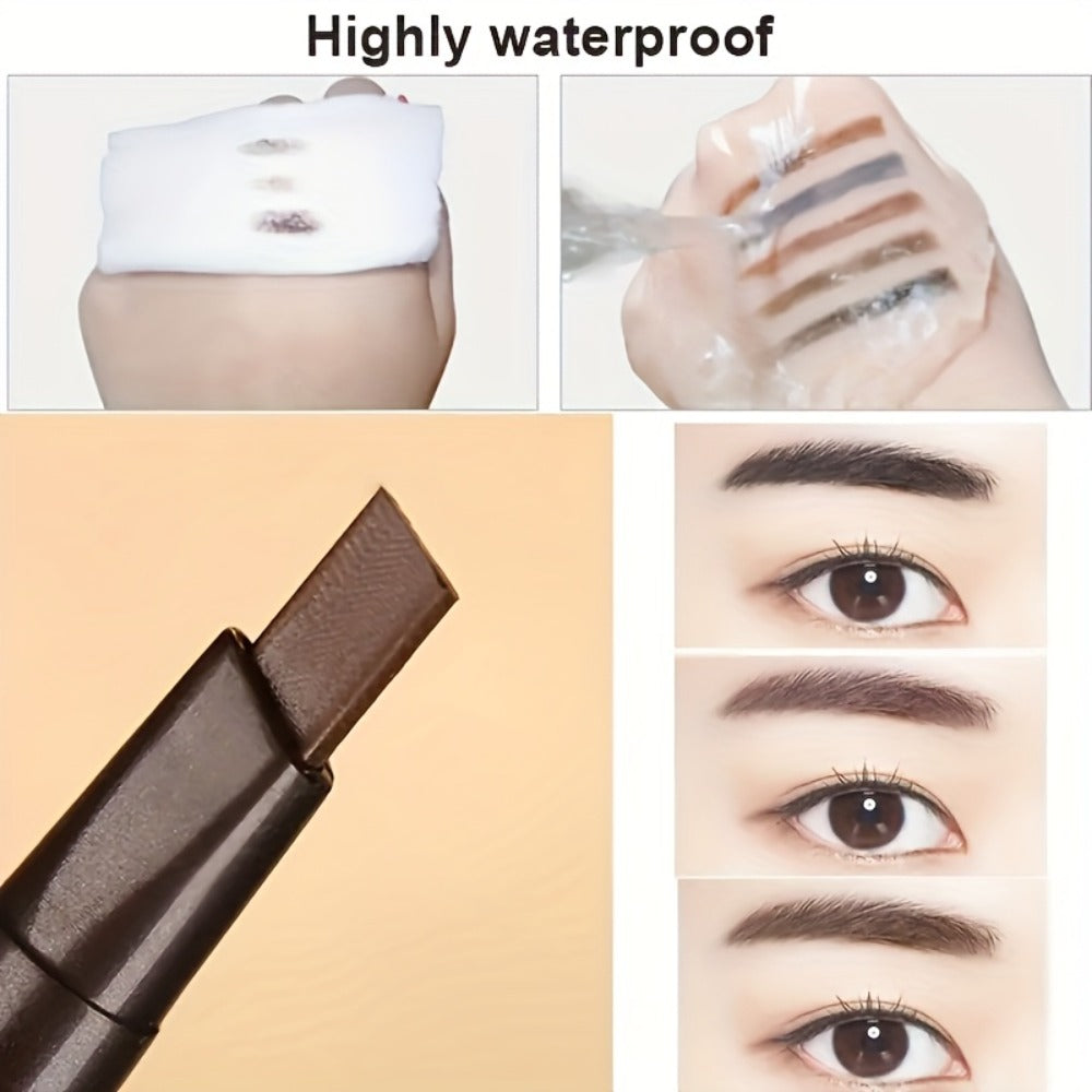 Microblading Brow Pencil 12-Pack Double-Hea1ded Automatic Waterproof Eyebrow Pencil with Spoolie Brush | Hair-Stroke Precision Tip | 4 Shades | Long-Lasting Natural Brow - product image 8
