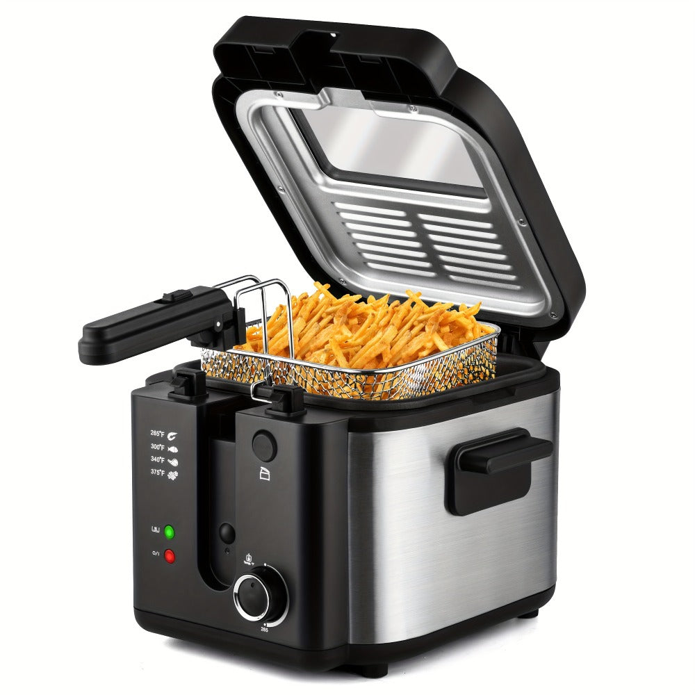 Deep Fryer 1500W Electric – Non-Stick Stainless Steel Frying Pot with Adjustable Temperature Control & Frying Basket, 1.5L / 2.5L / 3L / 5L / 6L Capacity for Home Kitchen - product image 5