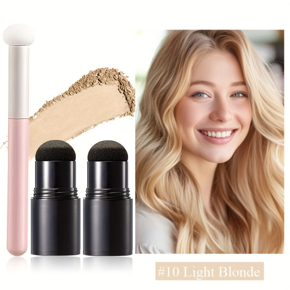 Root Touch Up Powder Stick with Brush — Instant Hair Root Concealer & Eyebrow Filler | Concentrated Paste Formula for Targeted Gray Coverage | 8 Shades for Women & Men All Hair Typ - product image 11