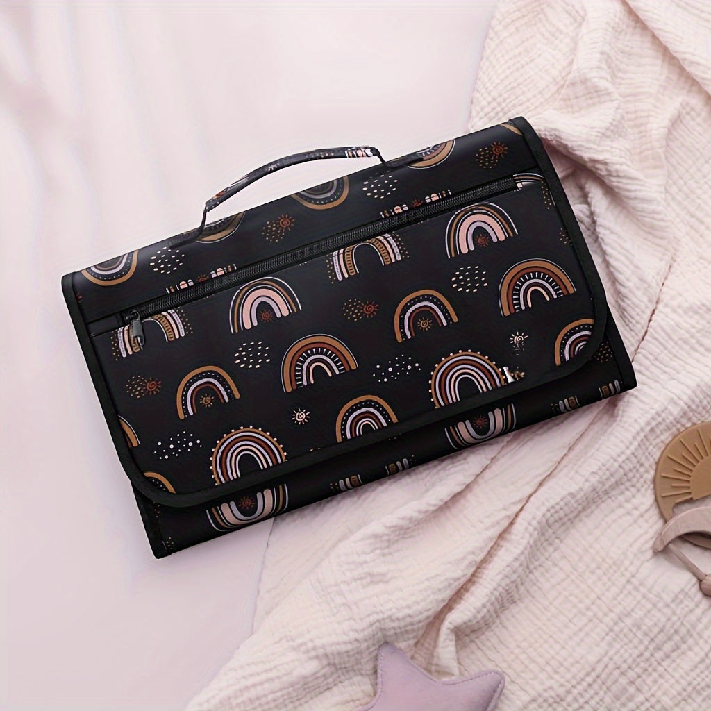 Portable Changing Mat Perfect for Changing Bags Or Changing Tables, One-handed Changing Mat, Travel Changing Mat, Perfect As A Shower Gift, Essential, Unisex - product image 6