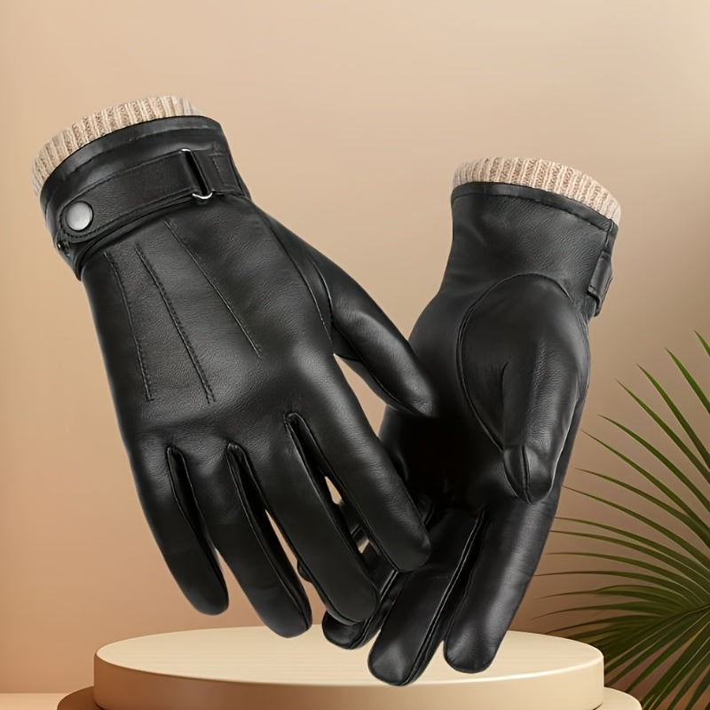 Thermal Ski Riding Cycling Driving Cold-Proof Touchscreen Warm Gloves for Outdoor Sports – Waterproof Winter Gloves for Men - product image 2