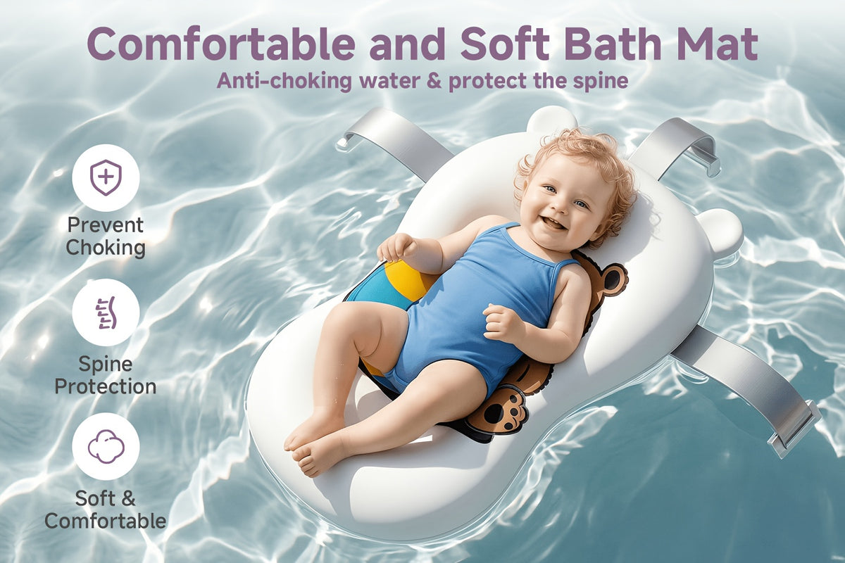 Foldable Bathtub, Foldable Baby Bathtub With Soft Cushion and Thermometer, Non-slip, Portable Travel Bathtub, Includes Soft Floatation Cushion, Durable and - product image 12