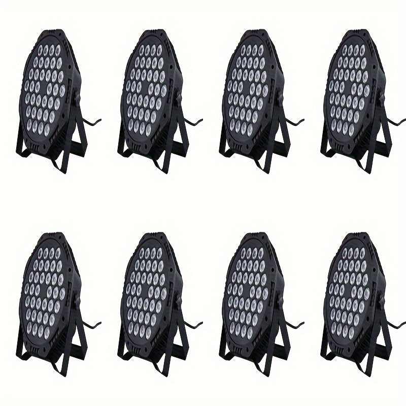 10 pc 36LEDs Stage Par Lights RGB LED Par Lights Sound Activated Auto Play By Remote & DMX Control Party/lights That Sync with Music/lights for Decoration/lights