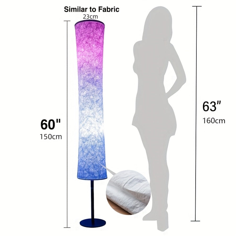 RGB Color Changing Floor Lamp 60 Inch – Fabric Shade Standing Lamp with 16 Million Colors, App & Remote Control, Music Sync, Adjustable Brightness for Living Room Bedroom Party Dec - product image 5