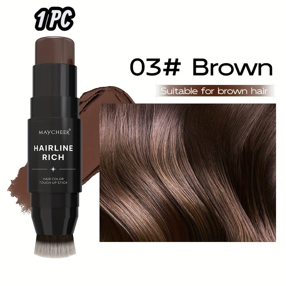 Root Touch-Up Hair Color Pen with Brush Applicator | Waterproof Instant Gray & White Hair Coverage | Plant Squalane Nourishing Formula | Seamless Blend No Smudge | 3 Shades for Men - product image 3