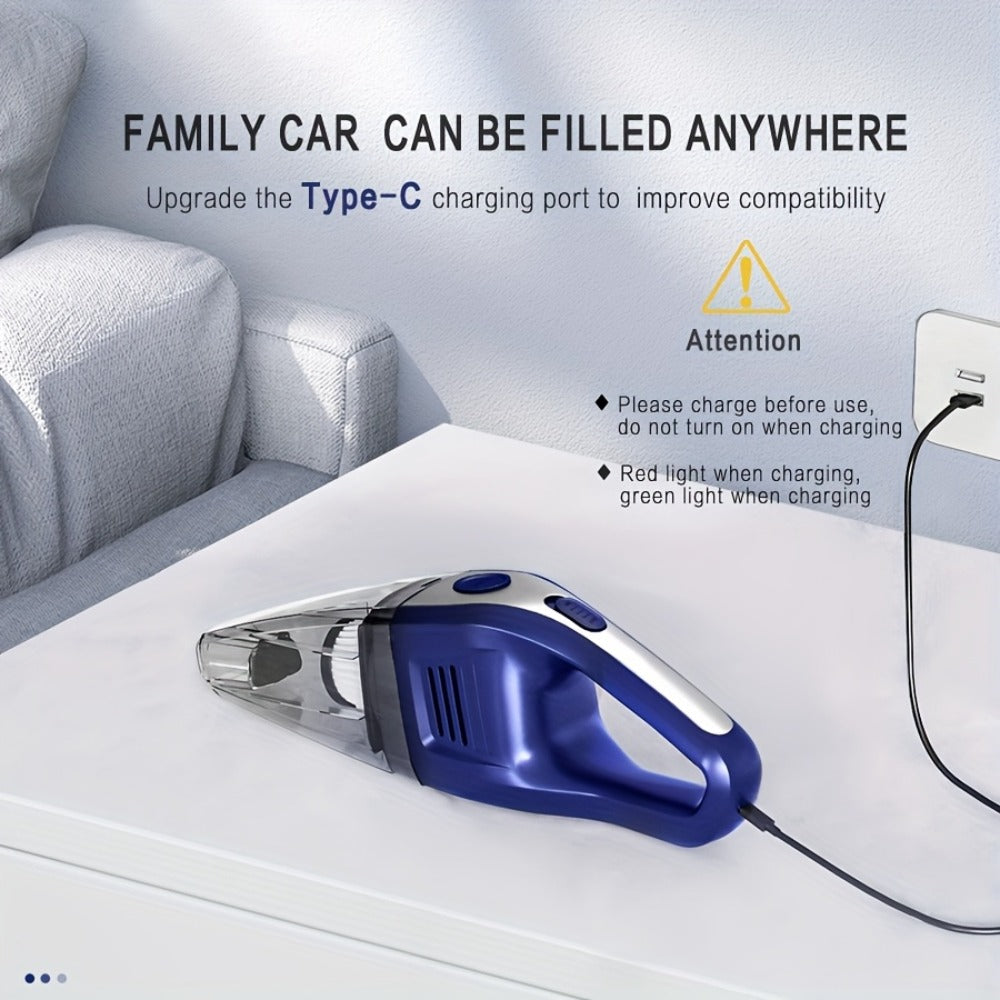 Handheld Cordless Vacuum Cleaner with Powerful Suction – Portable USB Rechargeable Mini Vacuum with Multiple Accessories for Car, Home, Office & Tight Spaces - product image 19