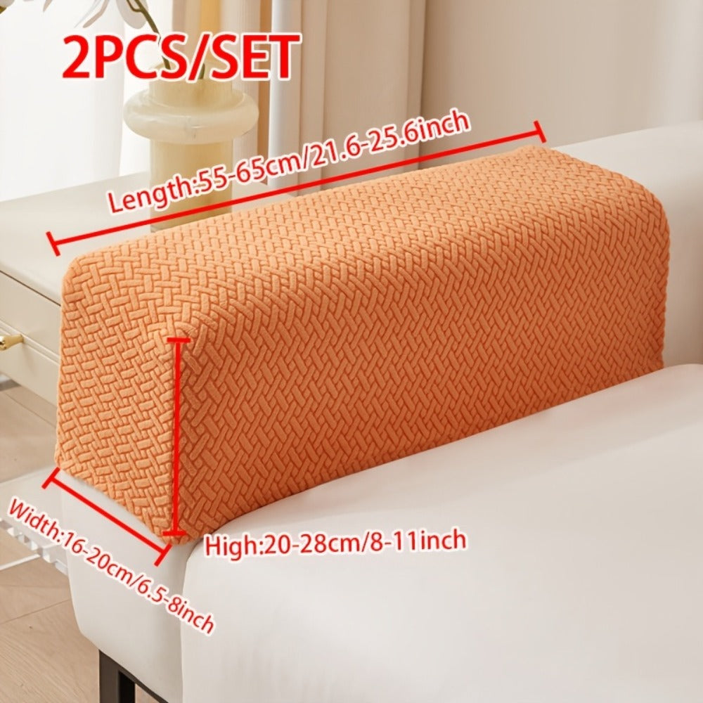 Jacquard Stretch Sofa Cover Non-Slip | Elastic Wear-Resistant Couch Slipcover, Polyester Jacquard Fabric, 1 to 4 Seat Sectional L-Shape, Armrest Backrest, Machine Washable - product image 31