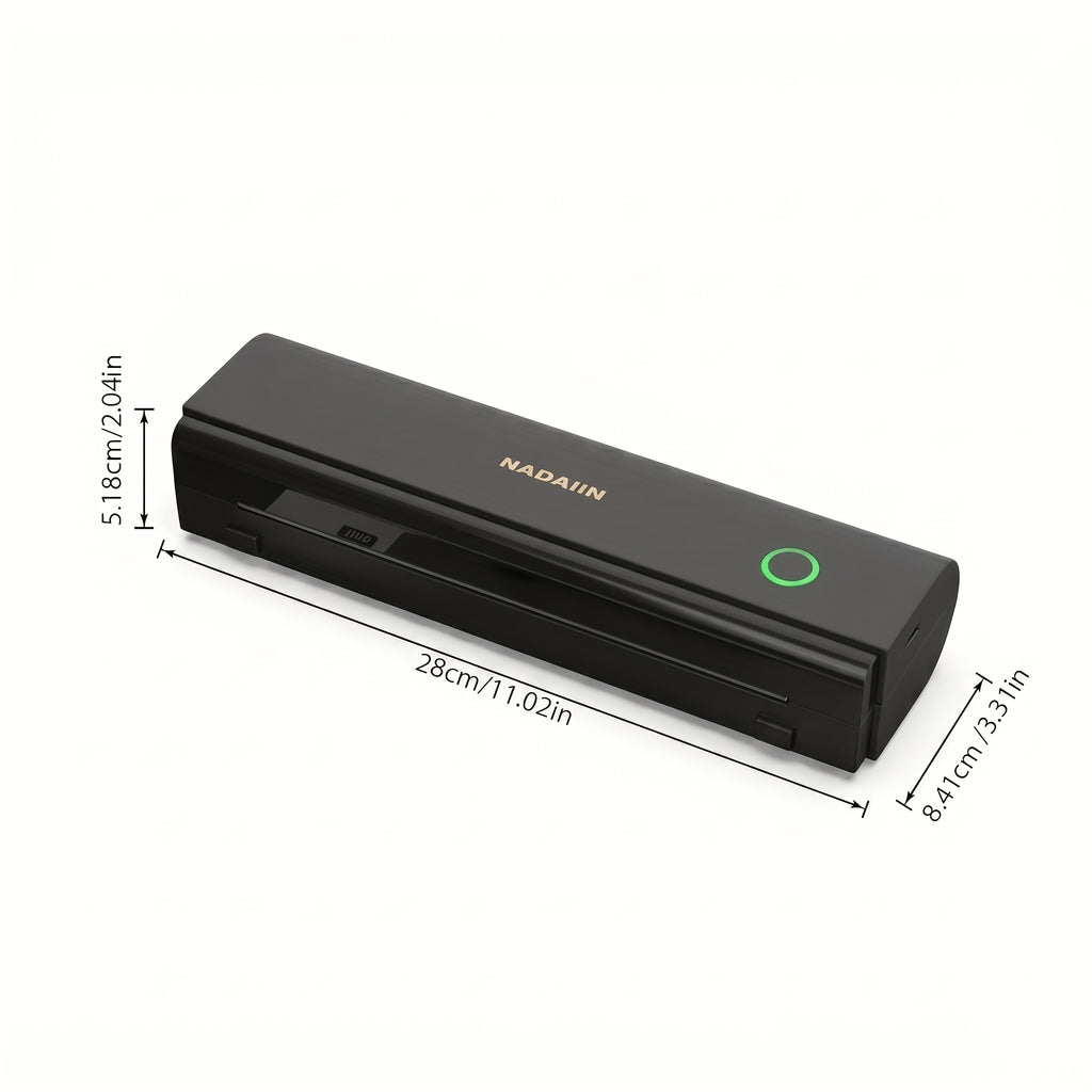 A4 Portable Inkless Thermal Printer With Paper Tray, Wireless Wireless Mobile Printer, Supports 8.5x11 Inch American Letter Paper/A4 Thermal Paper, Compatible - product image 2