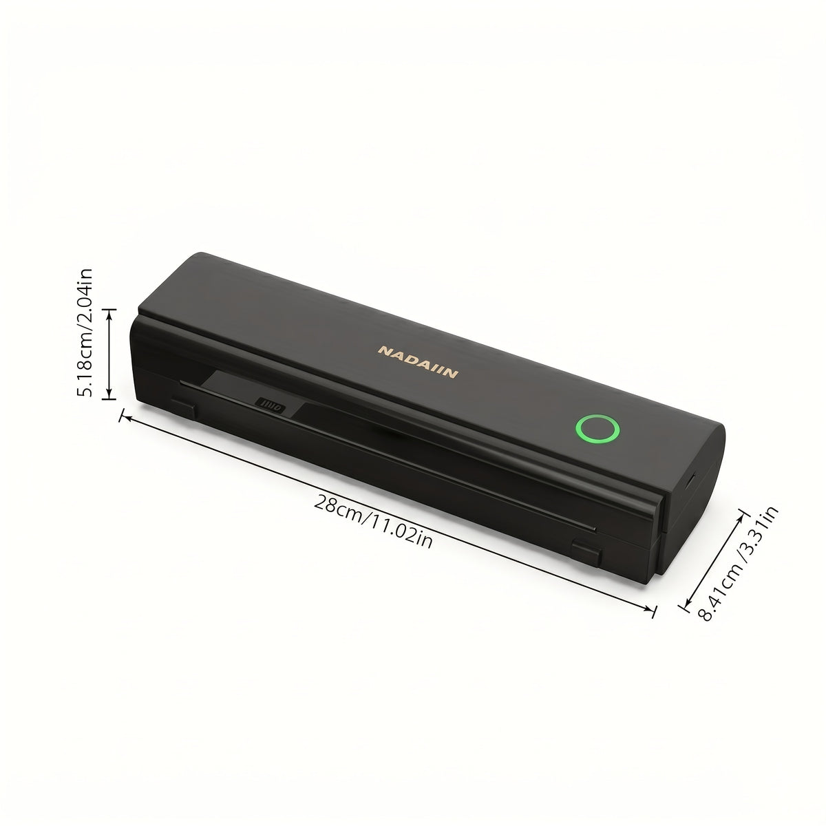 A4 Portable Inkless Thermal Printer With Paper Tray, Wireless Wireless Mobile Printer, Supports 8.5x11 Inch American Letter Paper/A4 Thermal Paper, Compatible - product image 2