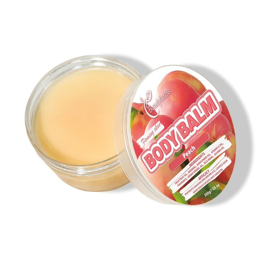 Body Butter Cream 200g Shea Butter Vitamin C Glycerin — Deep Moisturizing Body Glaze for Dry Skin Long-Lasting Hydration Hypoallergenic, 6 Fruity Scents Strawberry Peach Watermelon - product image 7